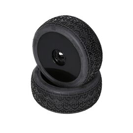 Beams Mounted Tire (Pink Compound/Carbon Wheel/1:8 Buggy)