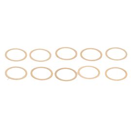 Unterlagscheibe 10x12x0.1mm (Kupfer/10St)
