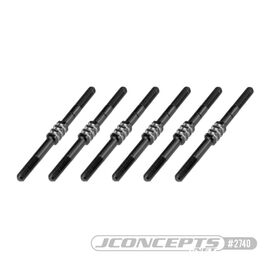 B6.1 FIN TITANIUM TURNBUCKLE SET - BLACK