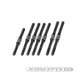B74 FIN TITANIUM TURNBUCKLE SET - BLACK
