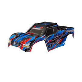 Body, X-Maxx┬«, green (painted, decals applied) (assembled with front & rea r body mounts, rear body support, and
