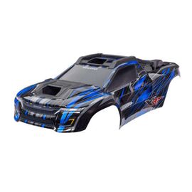 Body, XRT Ultimate, green (painted, d ecals applied) (assembled with front & rear body supports for clipless mou