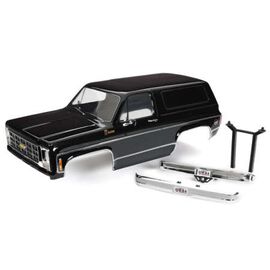 Body, Chevrolet Blazer (1979), comple te (black) (includes grille, side mir rors, door handles, windshield wipers