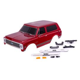 Body, Chevrolet Blazer (1972), comple te, red (painted) (includes grille, s ide mirrors, door handles, windshield