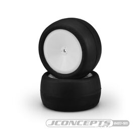 Pneus arrière Smoothies 2 gomme Silver monté sur jantes