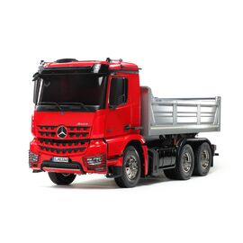 Mercedes Arocs Tipper Red / Silver (prepaint)