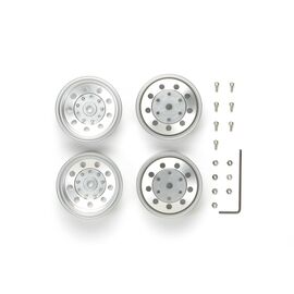 Roues arrière en métal plaqué (22mm/mat)