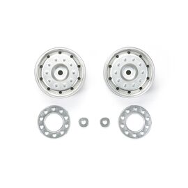 Roues en métal plaqué (30mm/Hex/Matte)