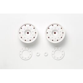 Roues 30mm blanches (Hex 2pcs)