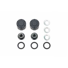 Hub Nuts Dual Wheel (Black/2pcs)