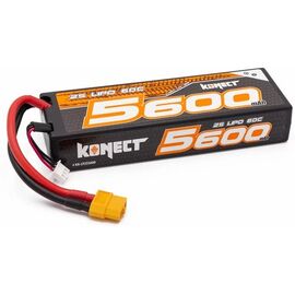 Konect Lipo 5600mah 7.4V 60C 2S1P 41.4Wh