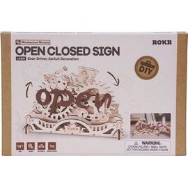 RoboTime Open Closed Schild