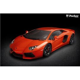 Lamborghini Aventador Orange Argos 1:8