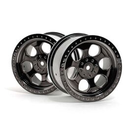 JANTES 6 BATONS CHROME NOIR (SAVAGE)