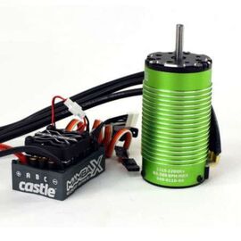 MOTEUR/VARIATEUR 1/8 1515 2200kv /MAMBA X SENSOR. 25.2V WP