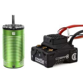 MOTEUR/VARIATEUR COBRA 8 1/8 1512 2650kv /COBRA 8 SENSOR. 25.2V WP