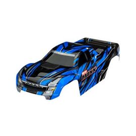 Body, Mini Maxx┬«, blue (painted, deca ls applied)