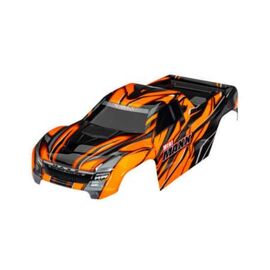 Body, Mini Maxx┬«, orange (painted, de cals applied)