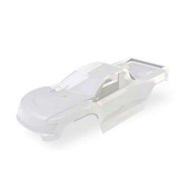 Body, Mini Maxx┬« (clear, requires pai nting)/ window masks/ decal sheet (in cludes front & rear body latches, har