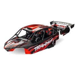 Body, Funco┬« Pro Scale┬« Sand Car, red (painted, decals applied) (assembled with front & rear body supports for
