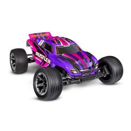S.TRUCK RUSTLER HD 1:10 2WD EP RTR PINK w/USB-C Charger & Battery
