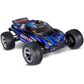 S.TRUCK RUSTLER HD 1:10 2WD EP RTR BLUE BL-2s BRUSHLESS OHNE Ladeger├ñt und OHNE Akku