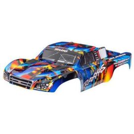 Body, Slash 4X4 (also fits Slash VXL & Slash 2WD), Rock n' Roll (painted, decals applied) (assembled with front