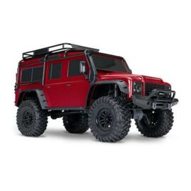 CRAWLER LAND ROVER 1:10 4WD EP RTR RED - CLIPLESS SANS chargeur et SANS accu