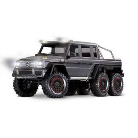 CRAWLER TRX-6 1:10 6WD EP RTR MERCEDES G63 AMG 6x6 - SILVER SANS chargeur et SANS accu