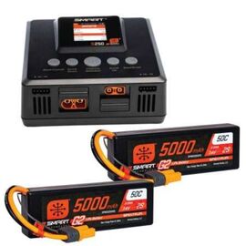 Smart Powerstage 4S Surface Bundle 2x 5000mAh 2S G2 Smart LiPo battery 1x S250 G2 2x50W Smart AC Charger