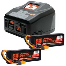 Smart Powerstage 4S Surface Bundle 2x 5000mAh 2S G2 Smart LiPo battery 1x S2100 G2 2x100W Smart AC Charger