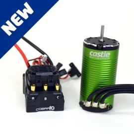 MOTEUR/VARIATEUR COBRA 10 1/10 COBRA 10┬á6S MAX, 25.2V MAX, 8A PEAK BEC W/1415-2400KV 5MM SENSORED MOTOR
