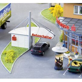Sparkasse mit Autoschalter