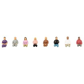 Sitzende Personen  ohne Beine  II