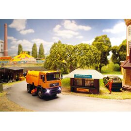 Car System Digital MAN TGA Strassenkehrmaschine (HERPA)