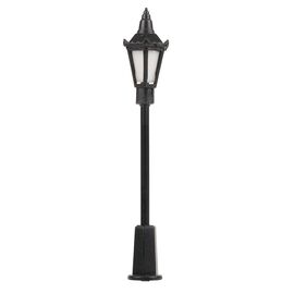 LED-Parklaterne  Sechskantlaterne mit Krone  warmweiss
