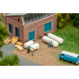 4 réservoirs de gaz