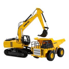 Amewi 2-in-1 Set Kipper & Kettenbagger
