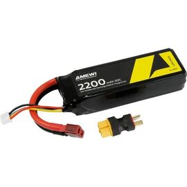 Amewi LiPo Akku 3S 11,1V 2200mAh 50C T-Plug