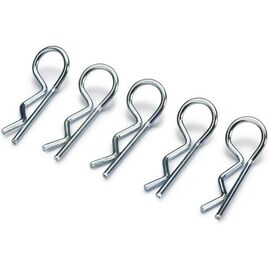 Absima Karosseriesplinte mittel/silber (10)