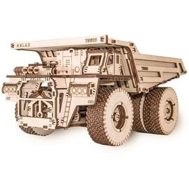 EWA Muldenkipper BELAZ 75600 3D Holzbausatz