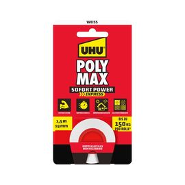 UHU Poly Max Tapes weiss