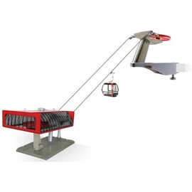 D-Line Spielset Elektrische Umlaufseilbahn