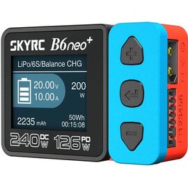 SkyRC B6neo+ Ladeger&auml;t blau/rot