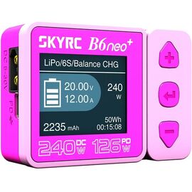 SkyRC B6neo+ Ladeger&auml;t pink