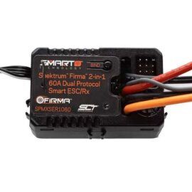 FIRMA 2 in 1 - 60A BR Smart ESC/Dual Protocol RX