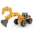 HUI1530-1:18 RC wheel excavator loader with 2.4G transmitter and 6 functions.