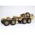 HG-P802-1/12 ARTR MILITARY 8x8 Truck, 16-Channel 2.4Ghz Radio, no Battery and Charger, Desert Yellow