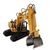 HUI1570-1:14Scale 2.4G 16CH RC Die-cast Timber Grab