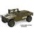 HG-P408G-1/10 4WD US Militry Crawler ARTR, with 16-Channel 2.4Ghz Radio, Military Green